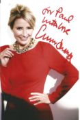 Emma Thompson signed and dedicated 6x4 inch colour photograph, inscribed for Paul with love. One