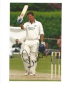 Rob Key signed 10x8 inch colour batting cricket photo. Good condition Est.