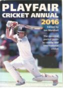 Playfair Cricket Annual 2016, Edited by Ian Marshall. The essential pocket guide to County and