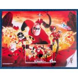 The Incredibles, Craig T. Nelson signed and mounted colour presentation photograph from Disney