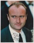 Phil Collins Genesis Singer and Actor Signed 8x10 Press Photo. Collins LVO, born 30 January 1951, is