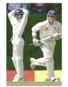 Cricket Alec Stewart signed 10x8 inch England colour photo. Alec James Stewart OBE, born 8 April