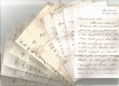 Victorian Hand Written letters, collection of 30 late 1800s, mainly personal letters with