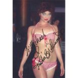 Kristen Beth Williams signed and dedicated 6x4 inch colour lingerie photo, made out to Michael.