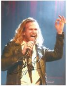Nathan James Inglorious Music Signed 12 x 8 inch colour Photograph. Good condition Est.