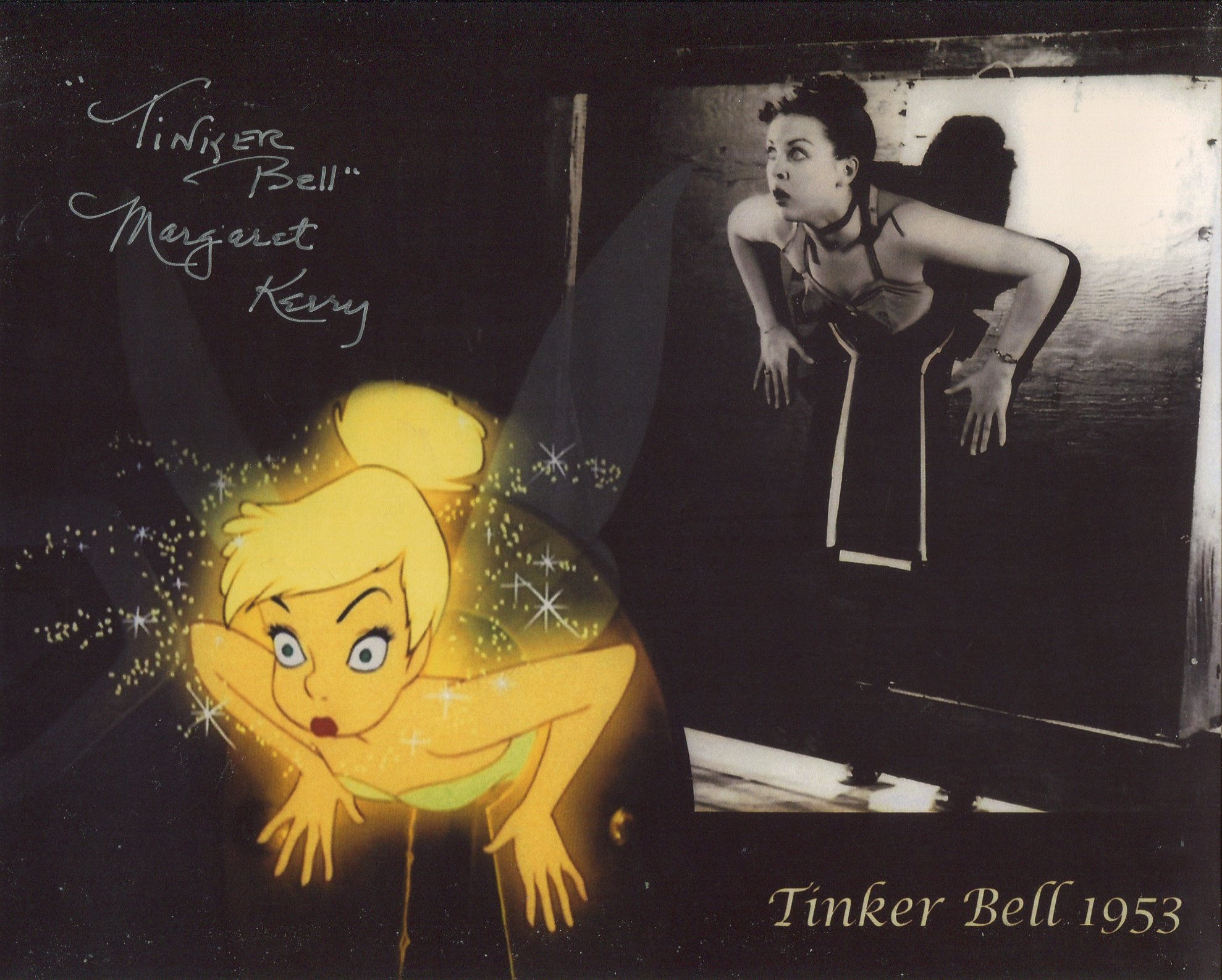 Peter Pan. 8x10 photo from Walt Disney's Peter Pan signed by actress Margaret Kerry, who was