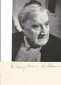 Ralph Vaughan Williams signed 5x2 autograph page cutting lot includes 4x4 B/W magazine photo.