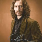 Harry Potter actor Gary Oldman singed 10x8 colour photo. Good condition Est.