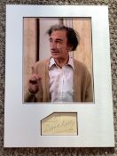 David Kelly 16x12 Fawlty Towers mounted signature piece includes signed album page and a colour