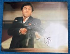 Al Pacino signed 14x12 colour photo. Good condition Est.