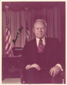 President Ford and Betty Ford signed on two 10 x 8 inch colour photos. Good condition Est.