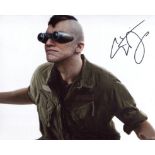 X-Men movie 8x10 photo signed by actor Evan Jonigkiet who played 'Toad'. Good condition Est.