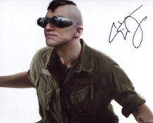 X-Men movie 8x10 photo signed by actor Evan Jonigkiet who played 'Toad'. Good condition Est.