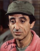 MASH 8x10 comedy series photo signed by actor Jamie Farr as Klinger. Good condition Est.