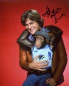 BJ and the Bear comedy TV series photo signed by actor Greg Evigan. Good condition Est.