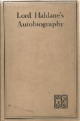 Lord Haldane's Autobiography by Richard Burdon Haldane (Lord Haldane of Cloan) 1929 Hardback Book