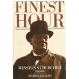 Finest Hour Winston S Churchill 1939 1941 by Martin Gilbert First Edition 1983 Hardback Book