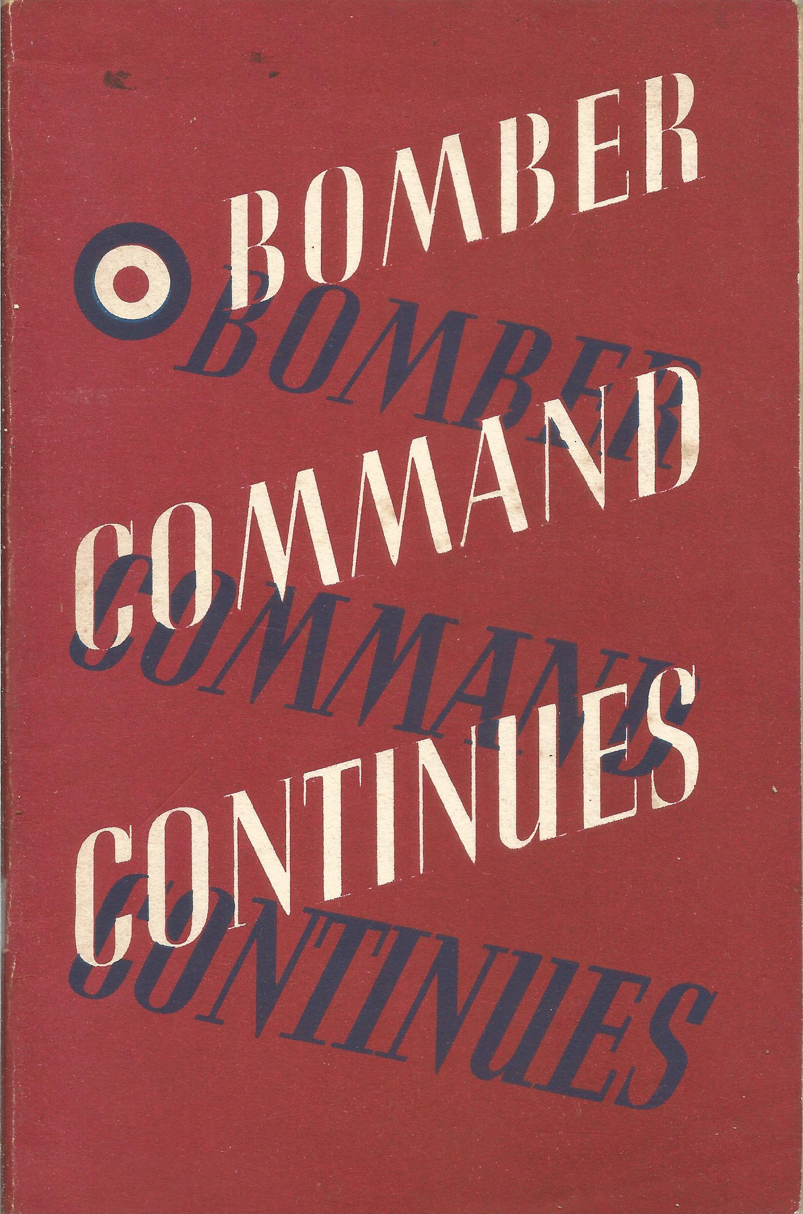 R A F Bomber Command and We Speak from the Air Softback Books 1942 published by His Majesty's