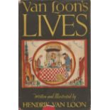 Van Loon's Lives by Hendrik Van Loon Hardback Book 1950 published by George G Harrap and Co Ltd some