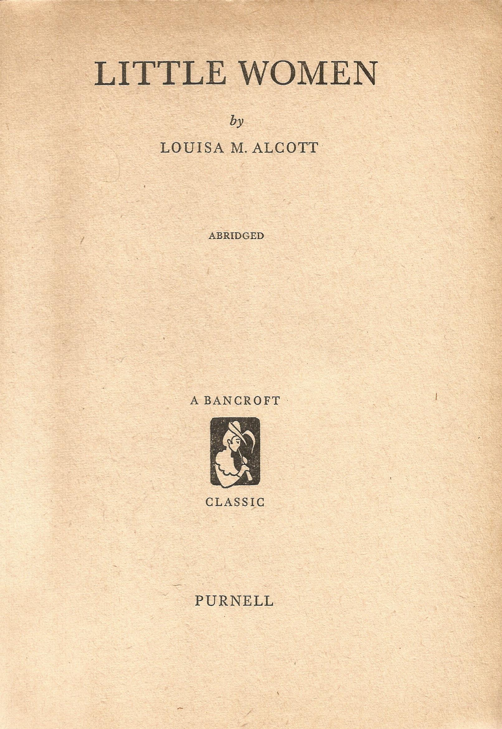 Little Women by Louisa M Alcott Hardback Book 1974 published by Purnell Books some ageing good - Image 2 of 3