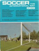 Soccer the International Way 1969 edited by Gordon Jeffery Hardback Book First Edition published