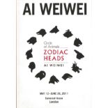 Circle of Animals Zodiac Heads by Ai Weiwei Softback Book 2011 published by A W Asia good