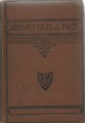 Lives of the most Eminent English Poets by Samuel Johnson Hardback Book published by Frederick Warne