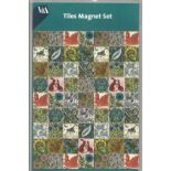 V and A Tiles Magnet Set William De Morgan / Arts and Crafts An unopened set of square tiles which