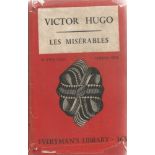 Les Miserables Volume one by Victor Hugo Hardback Book translated in 2 Vol's 1947 published by J M