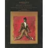 Oxtoby at Sotheby's 100 Indian Ink Paintings of Musicians of the 50s Softback Book 1991 printed by