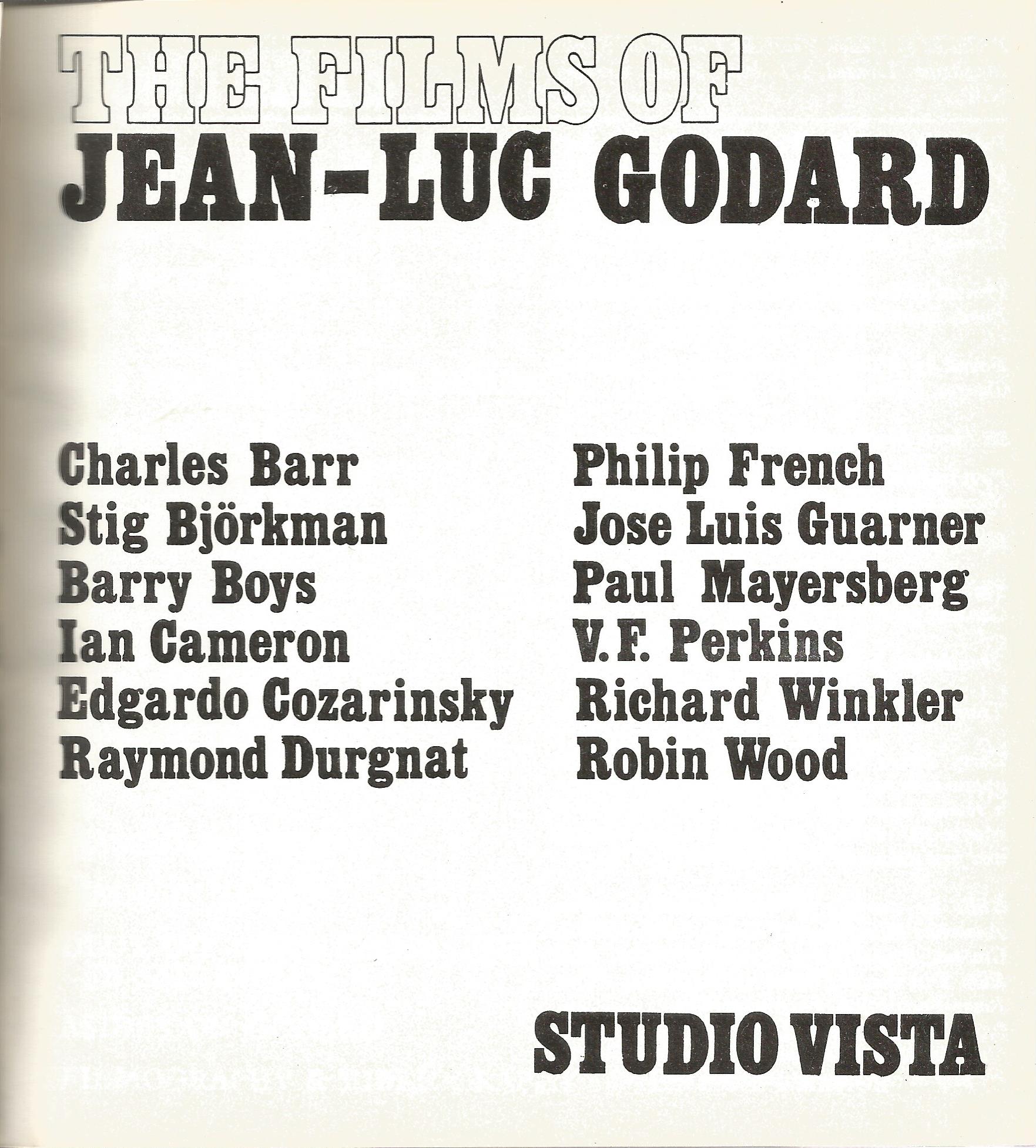 The Films of Jean Luc Godard by Movie Magazine Ltd Softback Book 1967 Second Edition published by - Image 2 of 3