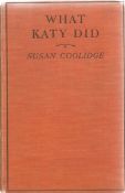What Katy Did by Susan Coolidge Hardback Book published by Dean and Son Ltd with a Name on first