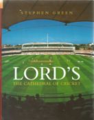 Signed Book Lords The Cathedral of Cricket by Stephen Green 2003 First Edition Hardback Book