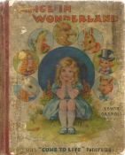 Alice in Wonderland by Lewis Carroll with "Come to Life" Panorama Hardback Book published by Raphael
