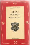 Great Morning by Osbert Sitwell Softback Book 1957 published by Macmillan and Co Ltd some ageing