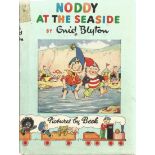 Noddy At The Seaside by Enid Blyton Hardback Book 1953 published by Sampson Low, Marston and Co
