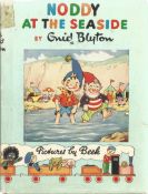 Noddy At The Seaside by Enid Blyton Hardback Book 1953 published by Sampson Low, Marston and Co