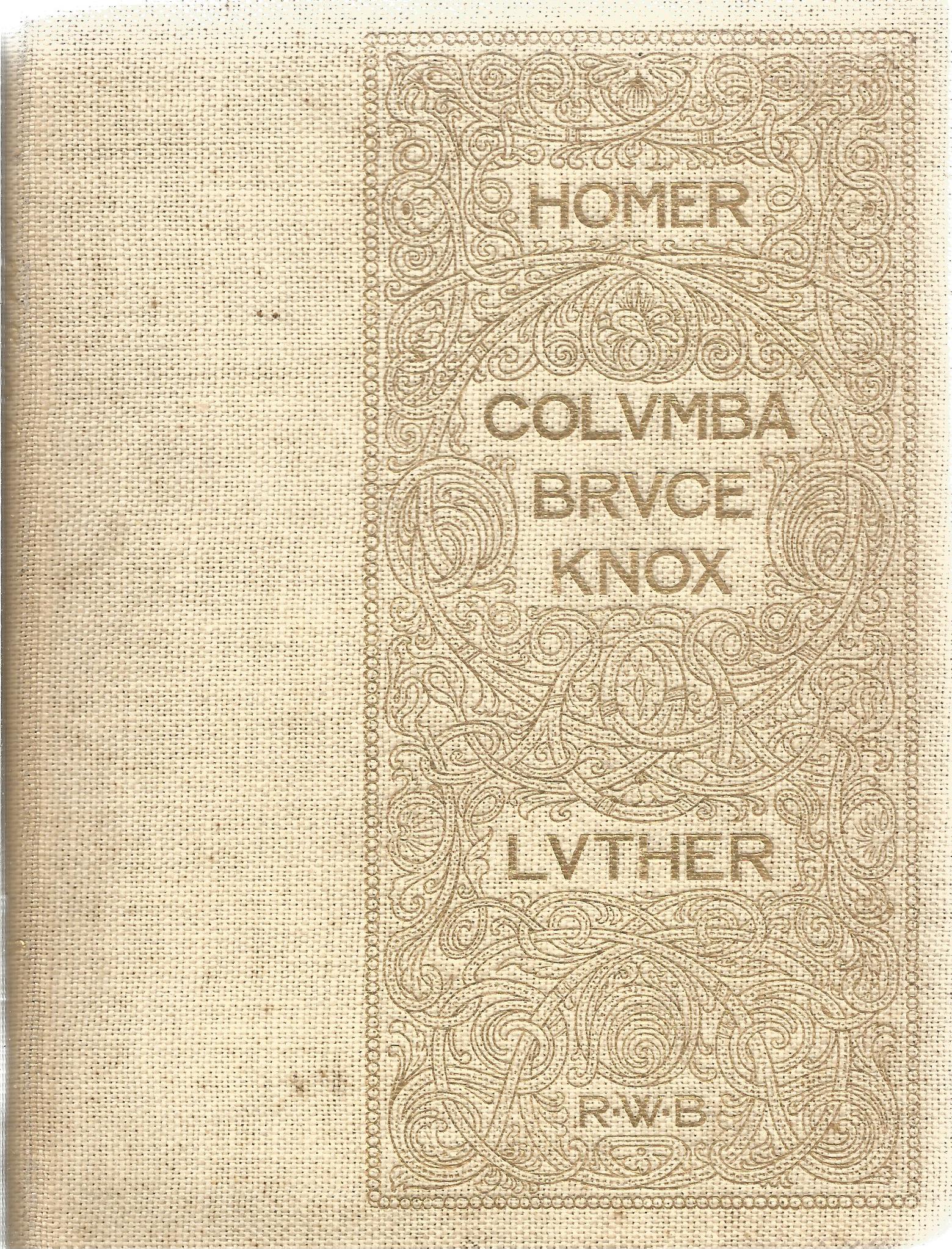 Homer and other Papers by R W Barbour 1896 Hardback Book published by The Edinburgh Press some