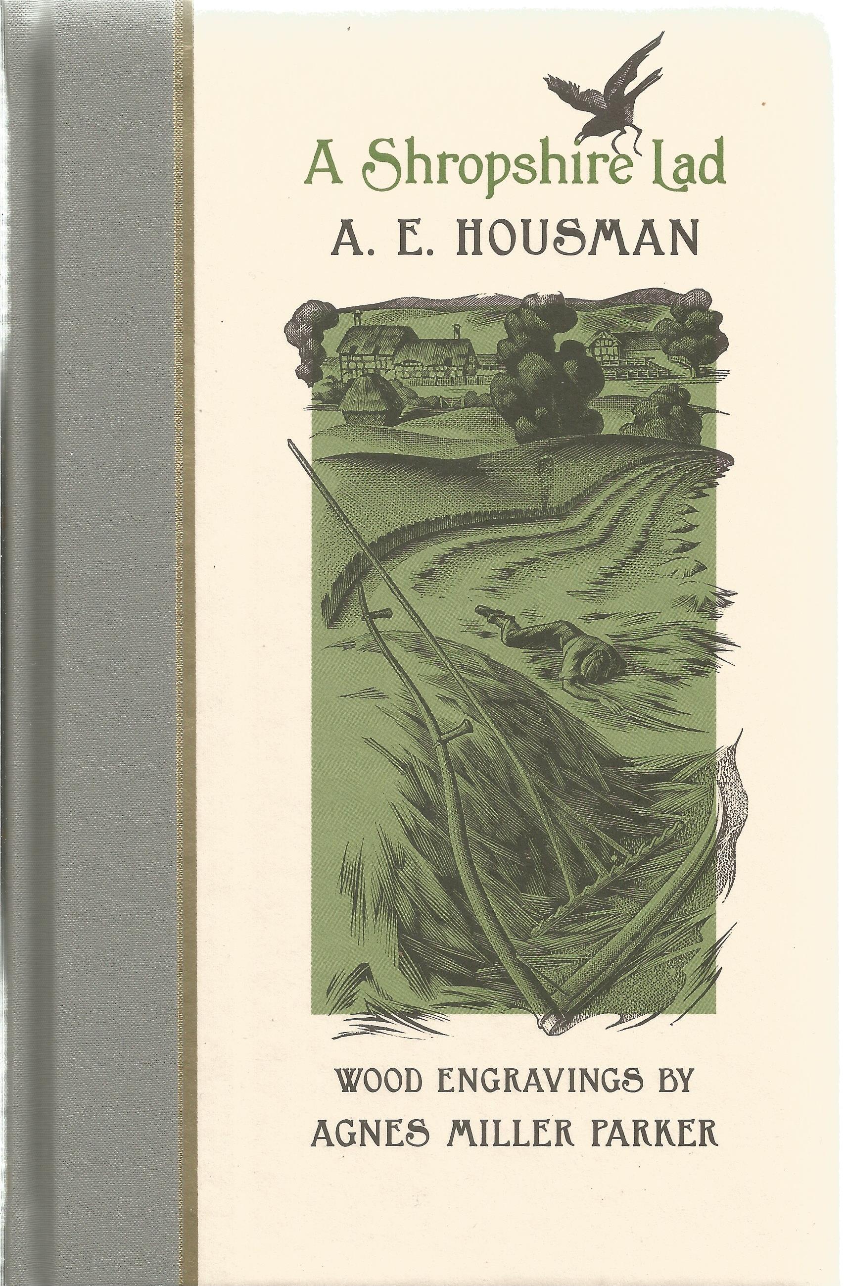 A Shropshire Lad by A E Houseman 2014 Hardback Book with Slipcase published by The Folio Society