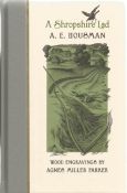 A Shropshire Lad by A E Houseman 2014 Hardback Book with Slipcase published by The Folio Society