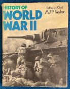 History of World War II edited by A J P Taylor Hardback Book 1974 First Edition published by Octopus