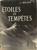 Etoiles Et Tempetes (Six Faces Nord) Gaston Rebuffat Softback Book 1954 published by B Arthaud