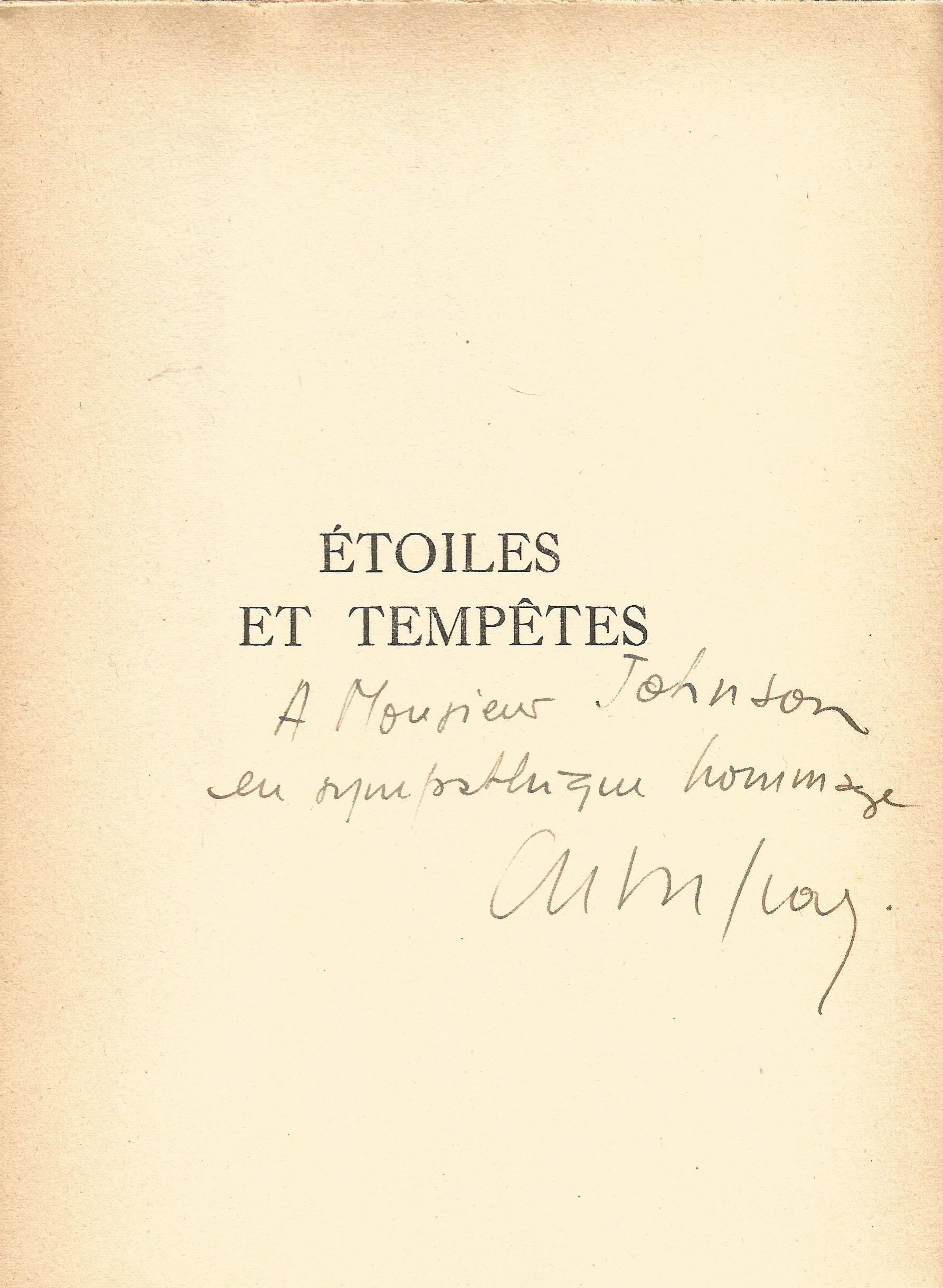 Etoiles Et Tempetes (Six Faces Nord) Gaston Rebuffat Softback Book 1954 published by B Arthaud - Image 4 of 4