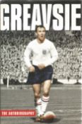 Signed Book Greavsie The Autobiography by Jimmy Greaves First Edition 2003 Hardback Book published