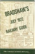 Bradshaw's July 1922 Railway Guide introduction by D St John Thomas 1988 New Edition Hardback Book
