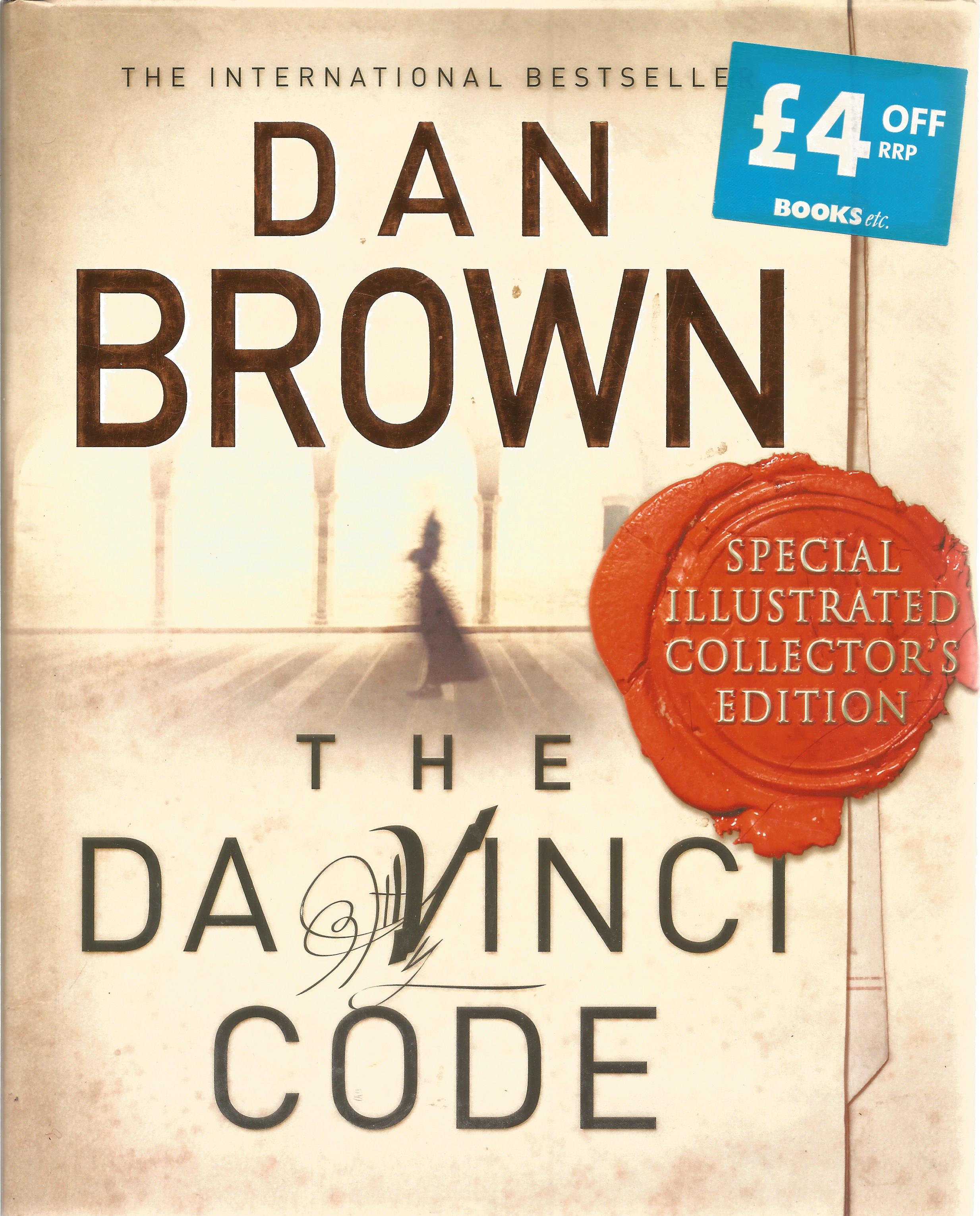 The Da Vinci Code by Dan Brown Hardback Book 2004 Special Illustrated Edition published by Bantam