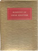 Rubaiyat of Omar Khayyam The first version of Edward Fitzgerald 1955 Boxed Hardback Book published