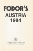Fodor's Austria 1984 First Edition Paperback Book By Hodder And Stoughton 1983 A well-read book