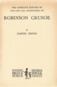 Robinson Crusoe by Daniel Defoe Hardback Book published by Dean & Son Ltd with an inscription inside