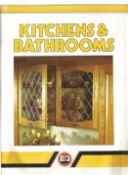 Kitchens And Bathrooms Paperback Book By B&Q 1985 Revised Edition Fair condition with slight signs